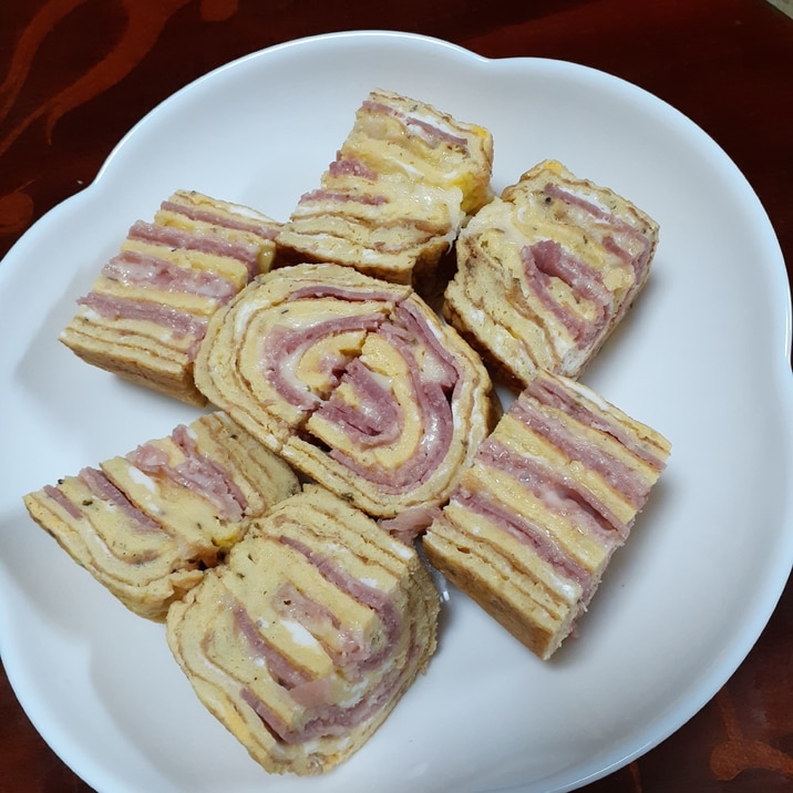 生ハムとモッツァレラスライスチーズの卵焼き レシピ 作り方 By ゆーみん8 楽天レシピ 生ハムとモッツァレラスライスチーズの卵焼き レシピ 作り方 By ゆーみん8 楽天レシピ